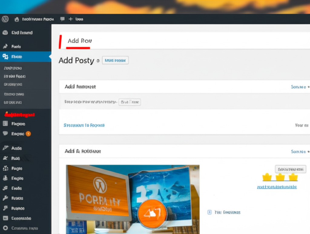 add posts pages wordpress
