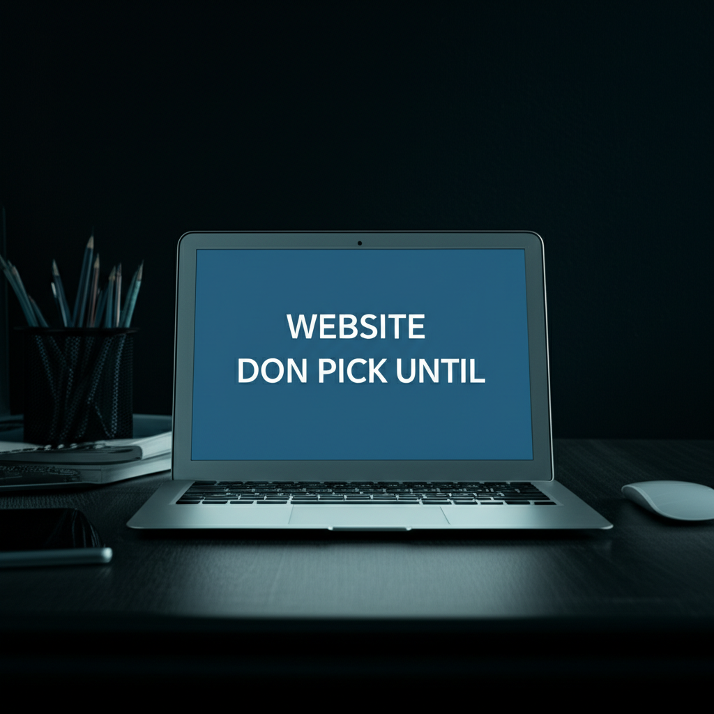 hosting website don pick until see